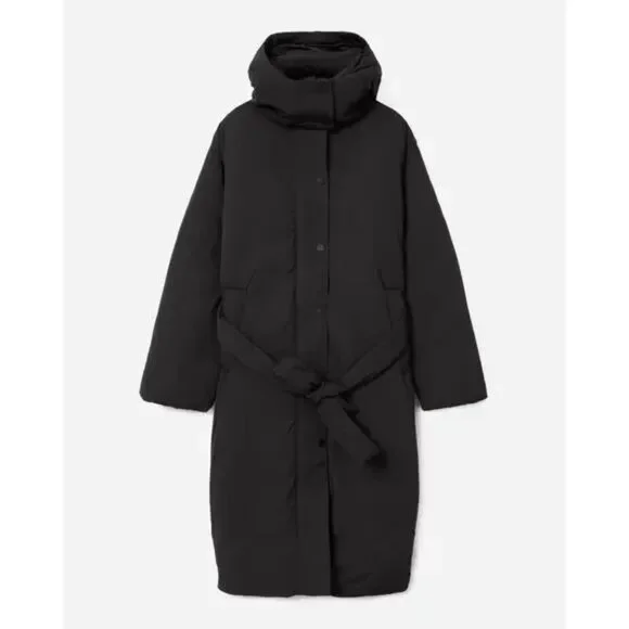 Everlane: Duvet Puffer Full Zip Coat - Picture 3 of 5